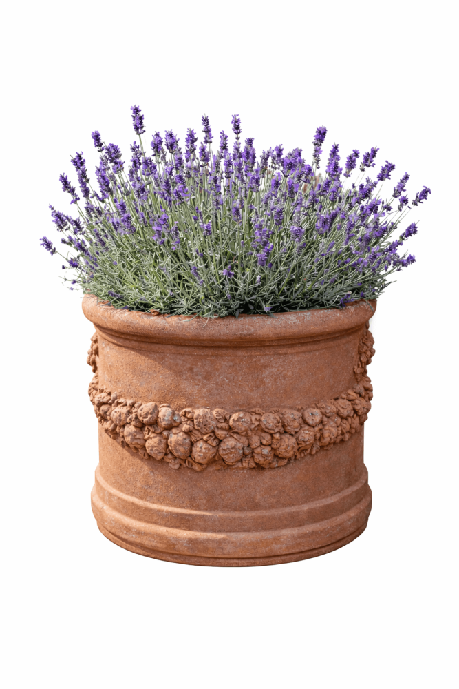 Tasca a muro – pot mural classique en terre cuite d’Impruneta